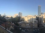 מרפסת של משרדים להשכרה בשכונת מונטיפיורי תל אביב עם מרפסת