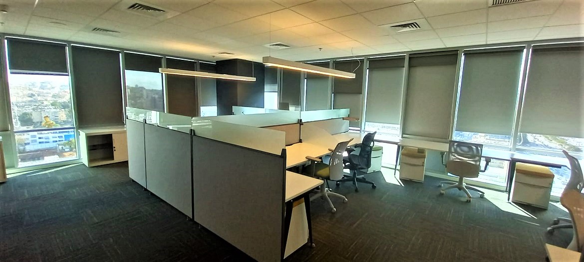 1,200 מ"ר במגדל מפואר בבני ברק, קומה עצמאית, מושקעים ומטופחים, אופן ספייס 2