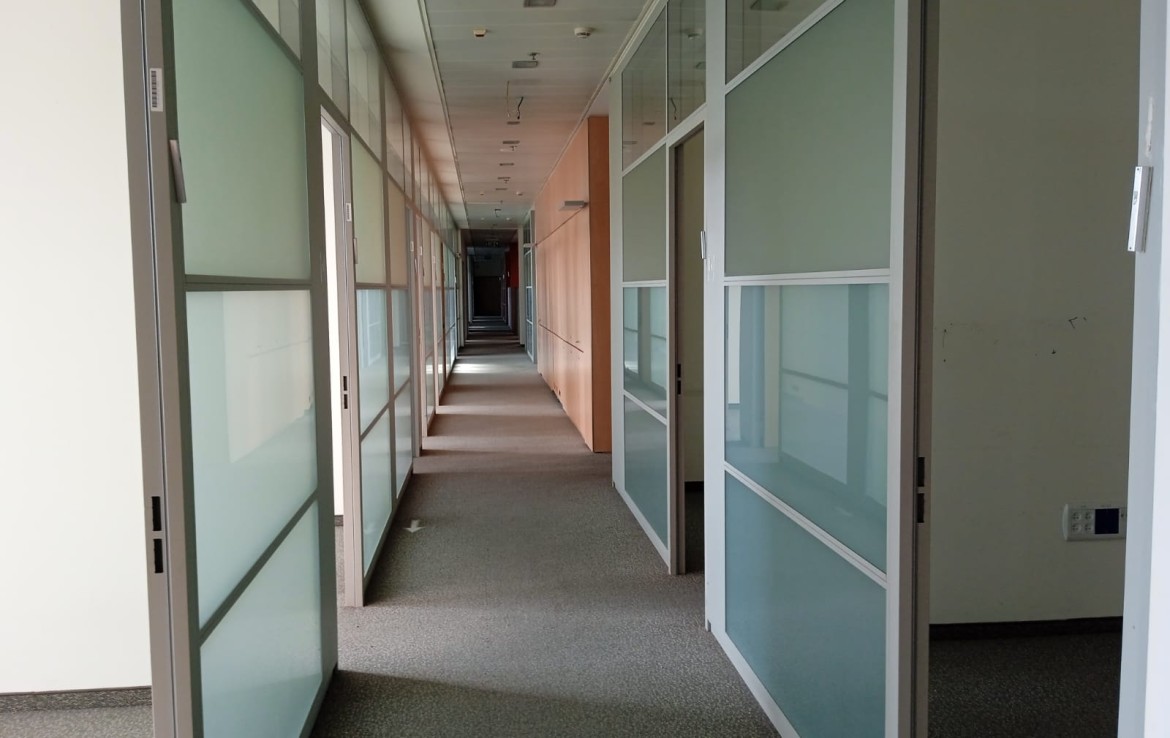 3,000 מ"ר להשכרה בקרית אריה קומת משרדים יפיפיה ומודרנית, מסדרון 2