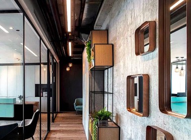 145 מ"ר משרדים להשכרה במגדל מפואר על ציר מנחם בגין בת"א, בגימור גבוה